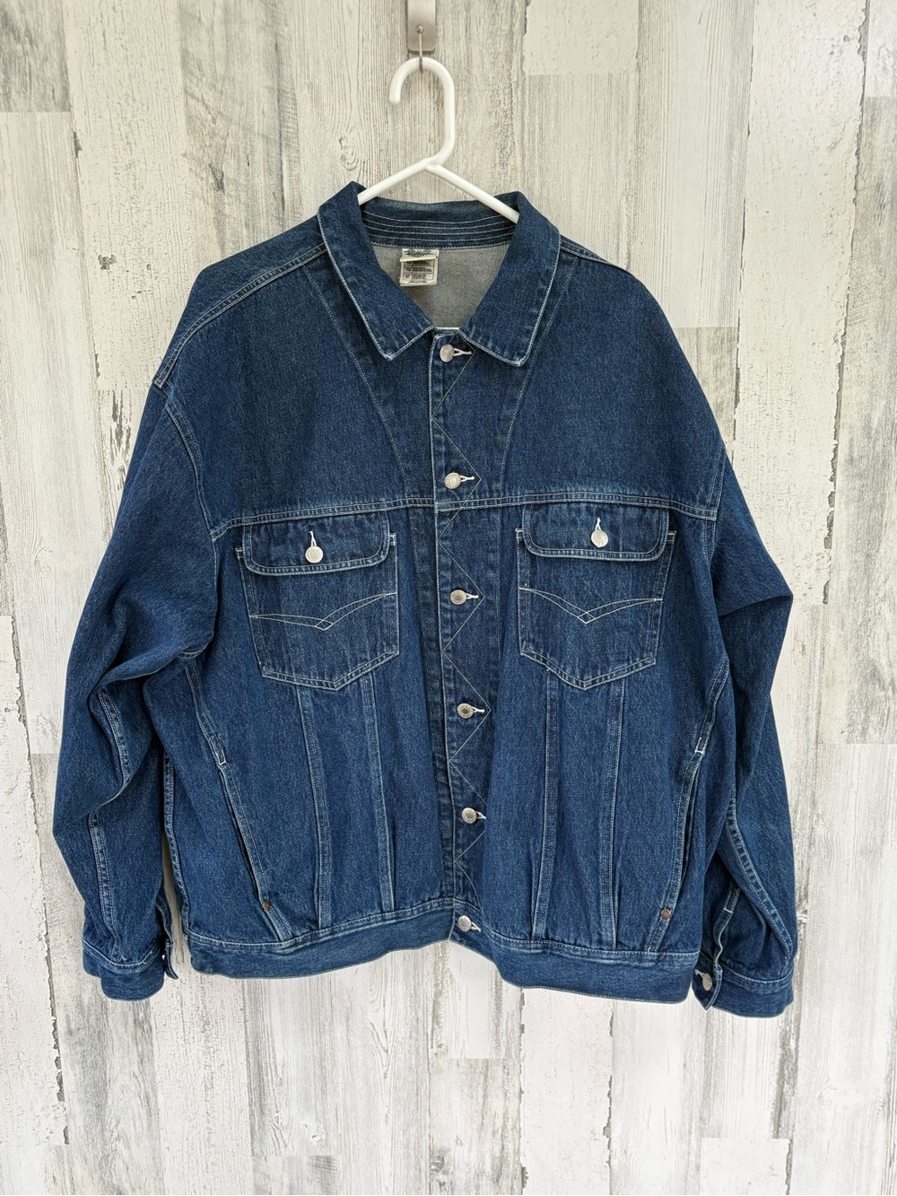 Disney Vintage Unisex Long Button Down The Seven Dwarfs Denim Jacket